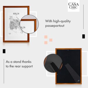 Casa Chic Kenton, rám na obrázky, obdĺžnikový, A3, pasparta, sklo