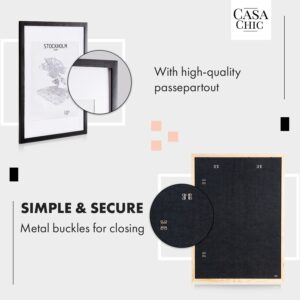 Casa Chic Kenton, rám na obrázky, obdĺžnikový, 70 x 50 cm, pasparta, plexisklo