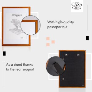 Casa Chic Kenton, rám na obrázky, obdĺžnikový, 70 x 50 cm, pasparta, plexisklo