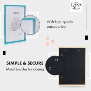 Casa Chic Kenton, rám na obrázky, obdĺžnikový, DIN A1, pasparta, plexisklo