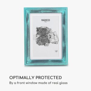 Casa Chic Lancaster, rám na obrázky, obdĺžnikový, fotky 17 x 12 cm, pasparta, drevo