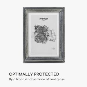 Casa Chic Lancaster, rám na obrázky, obdĺžnikový, fotky 17 x 12 cm, pasparta, drevo