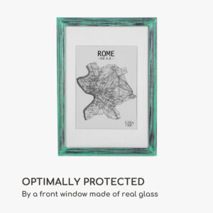 Casa Chic Lancaster, rám na obrázky, obdĺžnikový, DIN A4 fotky, pasparta, drevo