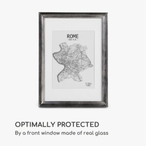 Casa Chic Lancaster, rám na obrázky, obdĺžnikový, DIN A4 fotky, pasparta, drevo