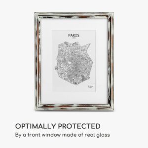 Casa Chic Lancaster, rám na obrázky, obdĺžnikový, fotky 24,8 x 19,3 cm, pasparta, drevo