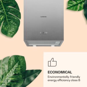 Klarstein Monumenta, digestor, 40 cm, nástenný, 559m³/h, LED, B, biely