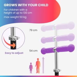 Fun pro ONE detská kolobežka 3-6 rokov LED kolieska skladacia do 50 kg nastaviteľná výška