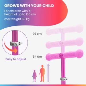 Fun pro ONE Deluxe detská kolobežka 3-6 rokov LED kolieska skladacia do 50 kg nastaviteľná výška