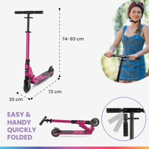 Fun pro THREE detská kolobežka od 6 rokov Guľôčkové ložiská ABEC 9 Skladacia Nastaviteľná výška