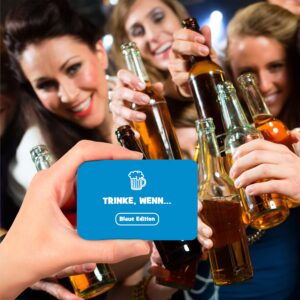 Spielehelden Trinke wenn... Blaue Edition Hra na pitie 100+ otázok Počet hráčov: 2+ Vek: od 18