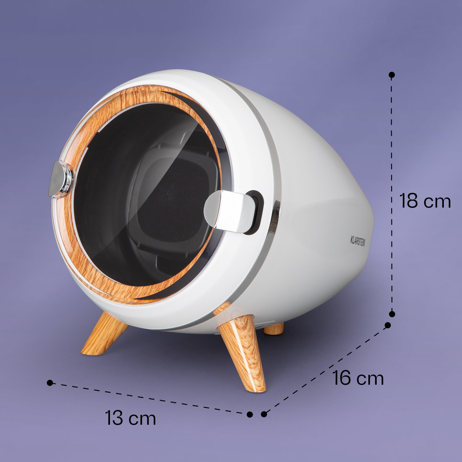 Klarstein Sindelfingen, naťahovač na hodinky, chod vľavo-vpravo, 1 hodinky – Obrázok 3