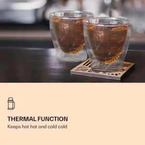 Feelino DUOS, dvojstenný pohár, 80 ml