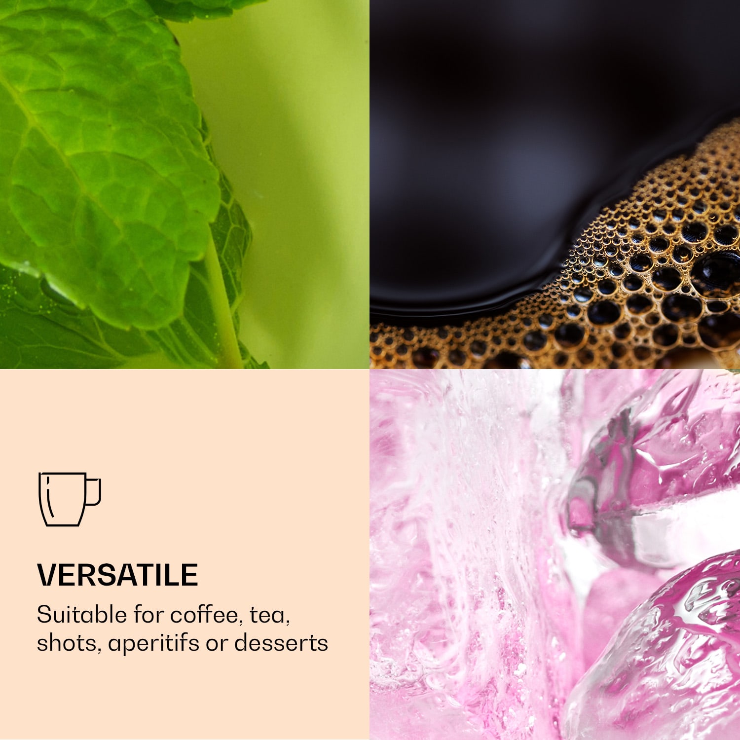 Feelino DUOS Jumbo, dvojstenný pohár, 310 ml