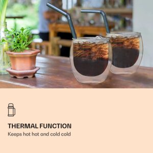 Feelino DUOS, dvojstenný pohár, 80 ml, vrátane lyžičky