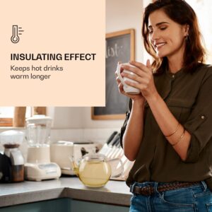 Feelino Sklenený džbán 1300 ml, borosilikátové sklo, s uzáverom a čajovým sitkom