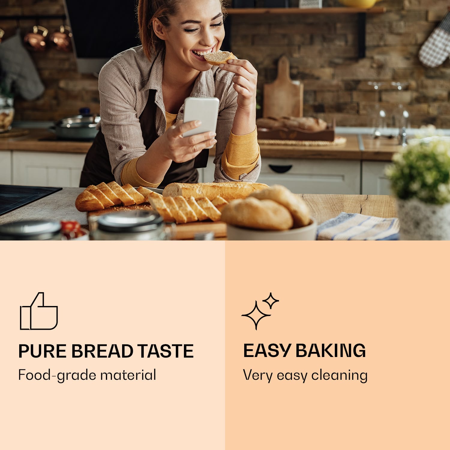 Feelino, forma na bagety, 3 formy – Obrázok 2