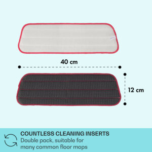 MySimaa by blumfeldt Glisten Pad, návlek na umývanie, mikrovlákno, 40 x 12 cm, dvojité balenie