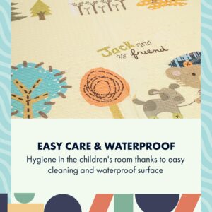 Babify Podložka na hranie, skladacia, 1cm, motív dinosaurus