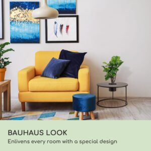 Blumfeldt Irvine, konferenčný stolík s kvetináčom, 60 x 38,5 cm (Ø x V), prášková oceľ