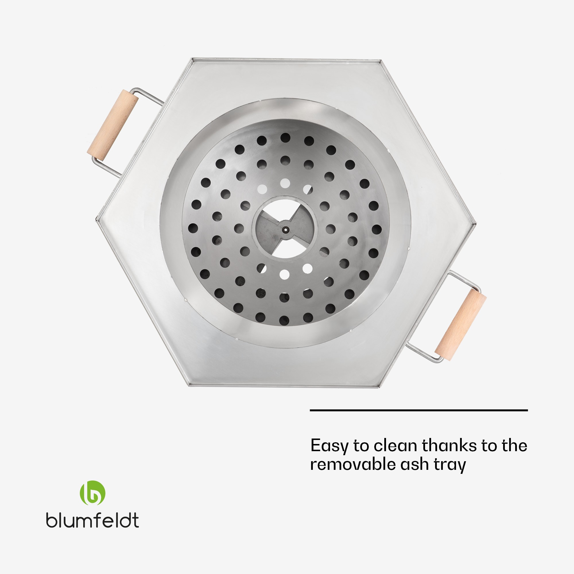 Blumfeldt Mojanda, kôš na oheň, bezdymový, robustný, kutáče, kryt proti dažďu