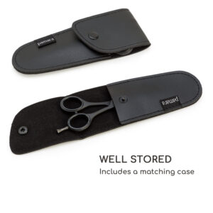 Blumfeldt Visionaire Premium, nožnice na strihanie vlasov, extra ostré, vrátane puzdra na nožnice