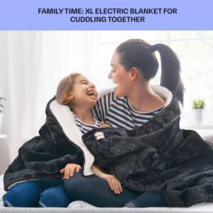 Klarstein DR Watson Deluxe XL, elektrická deka, 160 W, 9 úrovní ohrevu, 180 x 130 cm