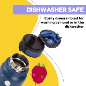 Klarstein Wakaba termoska 550 ml z nehrdzavejúcej ocele Tritan BPA-Free