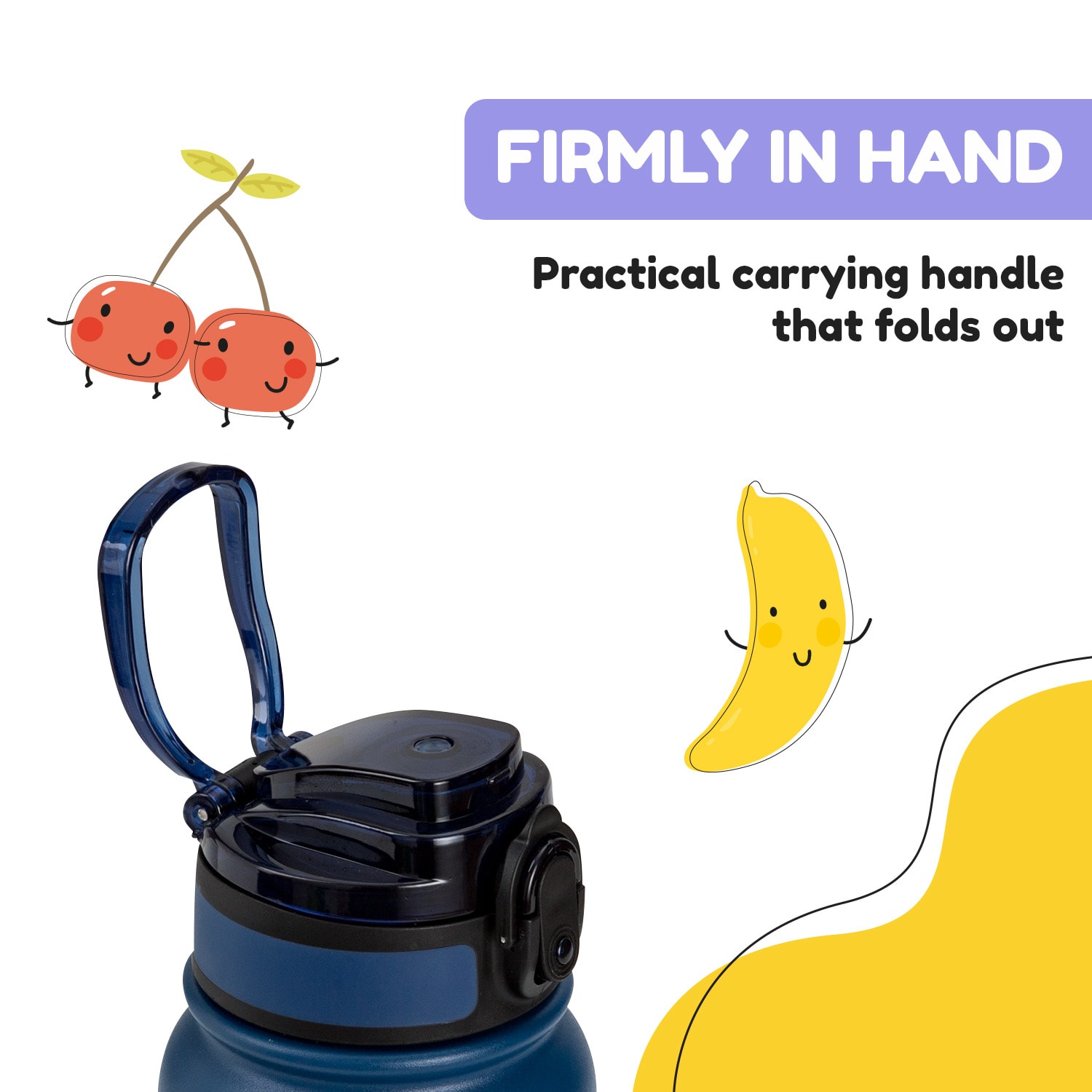 Klarstein Wakaba termoska 550 ml z nehrdzavejúcej ocele Tritan BPA-Free – Obrázok 3