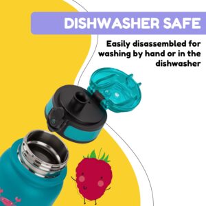 Klarstein Wakaba termoska 550 ml z nehrdzavejúcej ocele Tritan BPA-Free