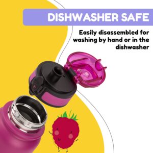 Klarstein Wakaba termoska 550 ml z nehrdzavejúcej ocele Tritan BPA-Free