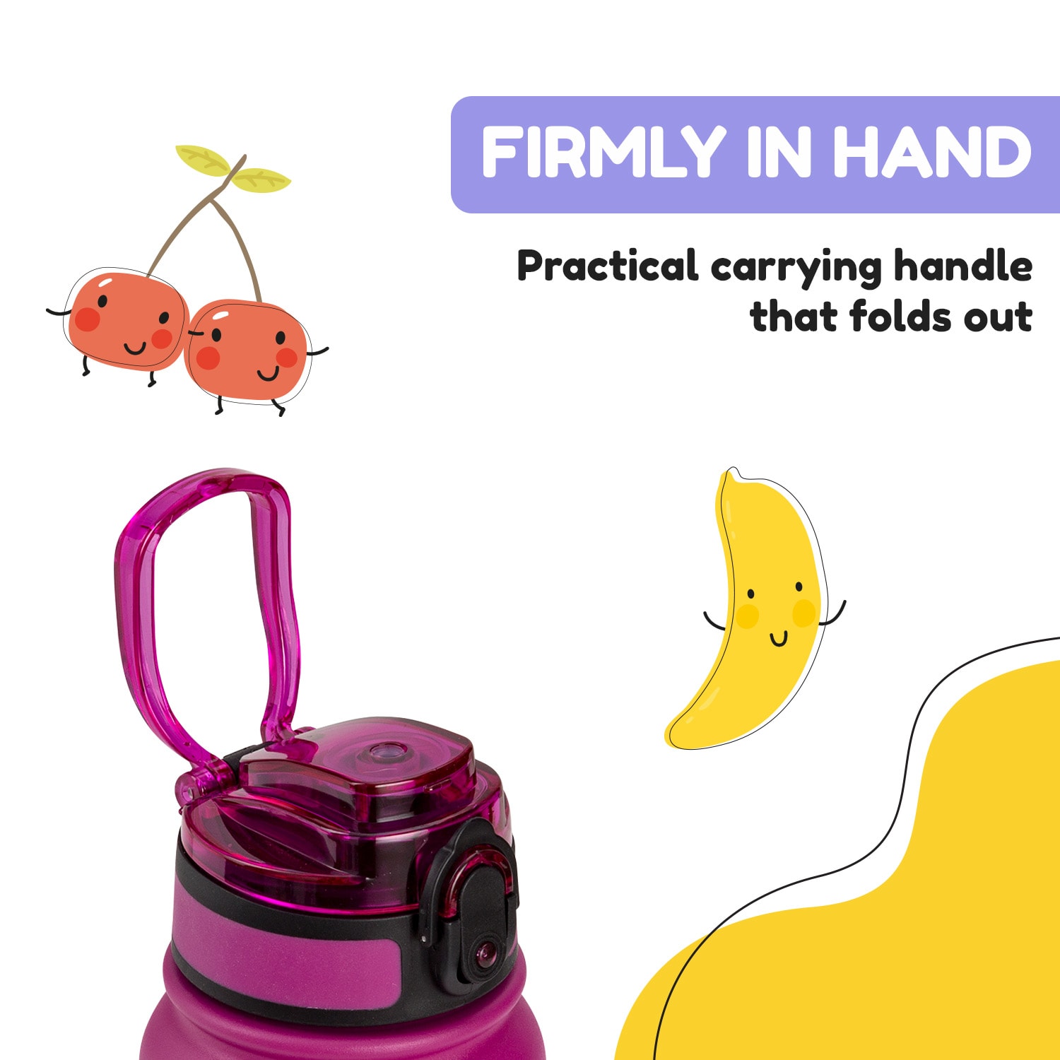 Klarstein Wakaba termoska 550 ml z nehrdzavejúcej ocele Tritan BPA-Free – Obrázok 3