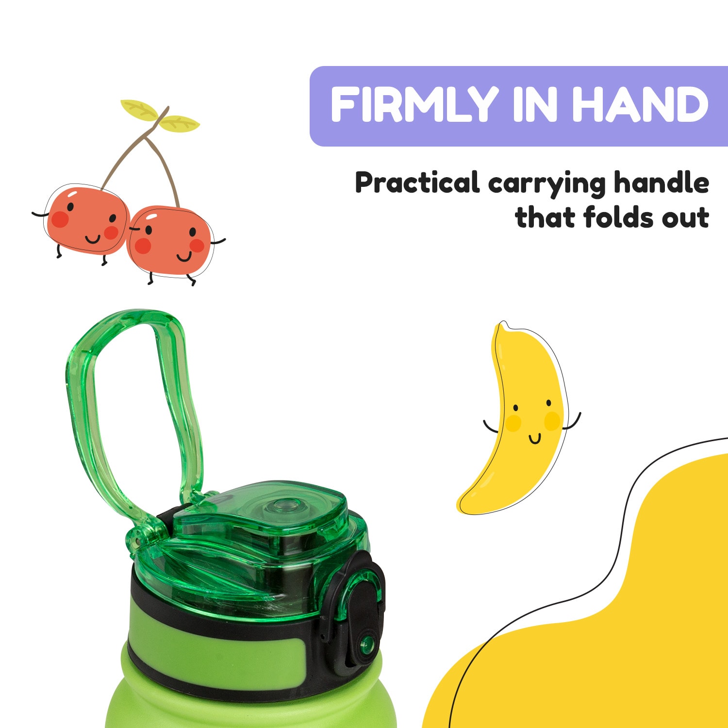 Klarstein Wakaba termoska 550 ml z nehrdzavejúcej ocele Tritan BPA-Free – Obrázok 3