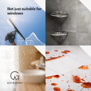 Blaze 2 v 1, stierka na okná, 23 cm, silikónová stierka, obal z mikrovlákna