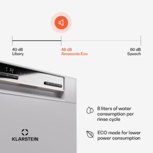Klarstein Amazonia Eco 8, umývačka riadu