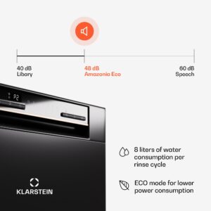 Klarstein Amazonia Eco 8, umývačka riadu