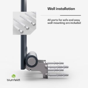Blumfeldt Ontario, radiátor, 30 x 120, pripojenie 1/2", inštalácia na stenu, 733 W