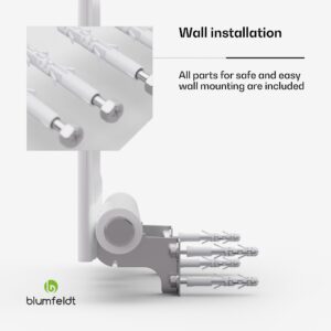 Blumfeldt Ontario, radiátor, 30 x 120, pripojenie 1/2", inštalácia na stenu, 733 W