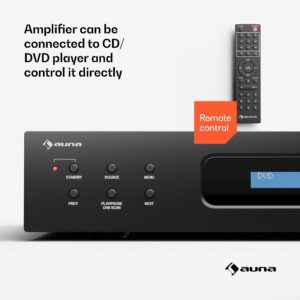 Auna Art22, Zosilňovač DAB+ BT HiFi, zosilňovač DAB+/FM rádio