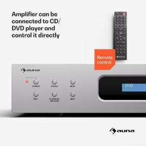 Auna Art22, Zosilňovač DAB+ BT HiFi, zosilňovač DAB+/FM rádio