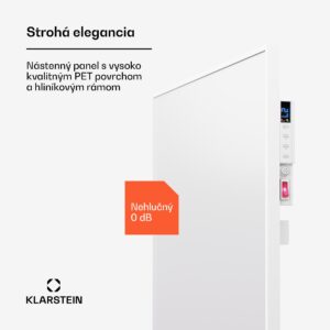 Klarstein Wonderwall Air Smart 600, infračervený ohrievač, 60 x 100 cm, 600 W, aplikácia