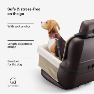 NA Rocky, autosedačka pre psa, polyester, bezpečnostný pás, možno zložiť, flexibilná