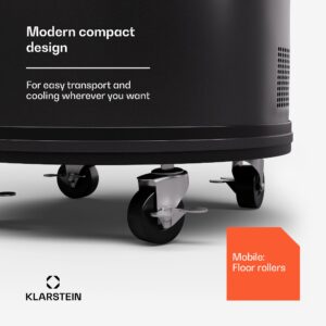 Klarstein Mr. Barbot 50, chladnička na nápoje, barová chladnička, 50 litrov, 0-16 °C, mobilná