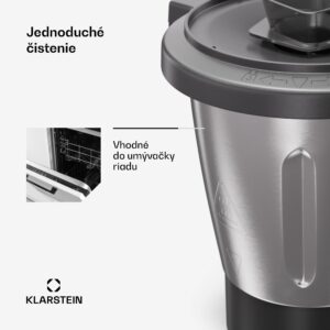 Klarstein Mixovacia nádoba, pre roboty Aria Smart, 3,2 l, príslušenstvo, nepriľnavý keramický povrch
