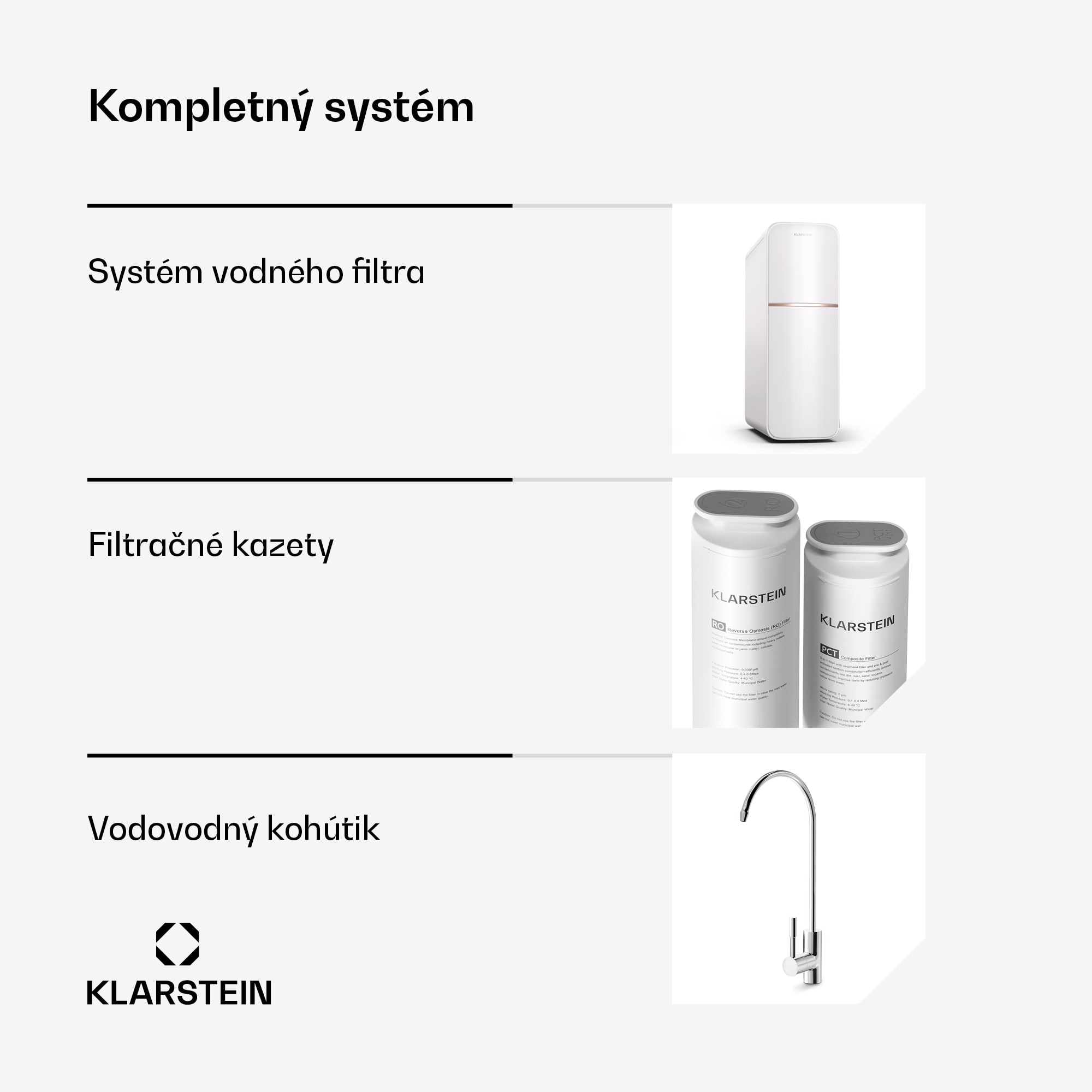Klarstein PureLine 600, filtračný systém, reverzná osmóza, 600 GPD / 2270 L/d – Obrázok 3
