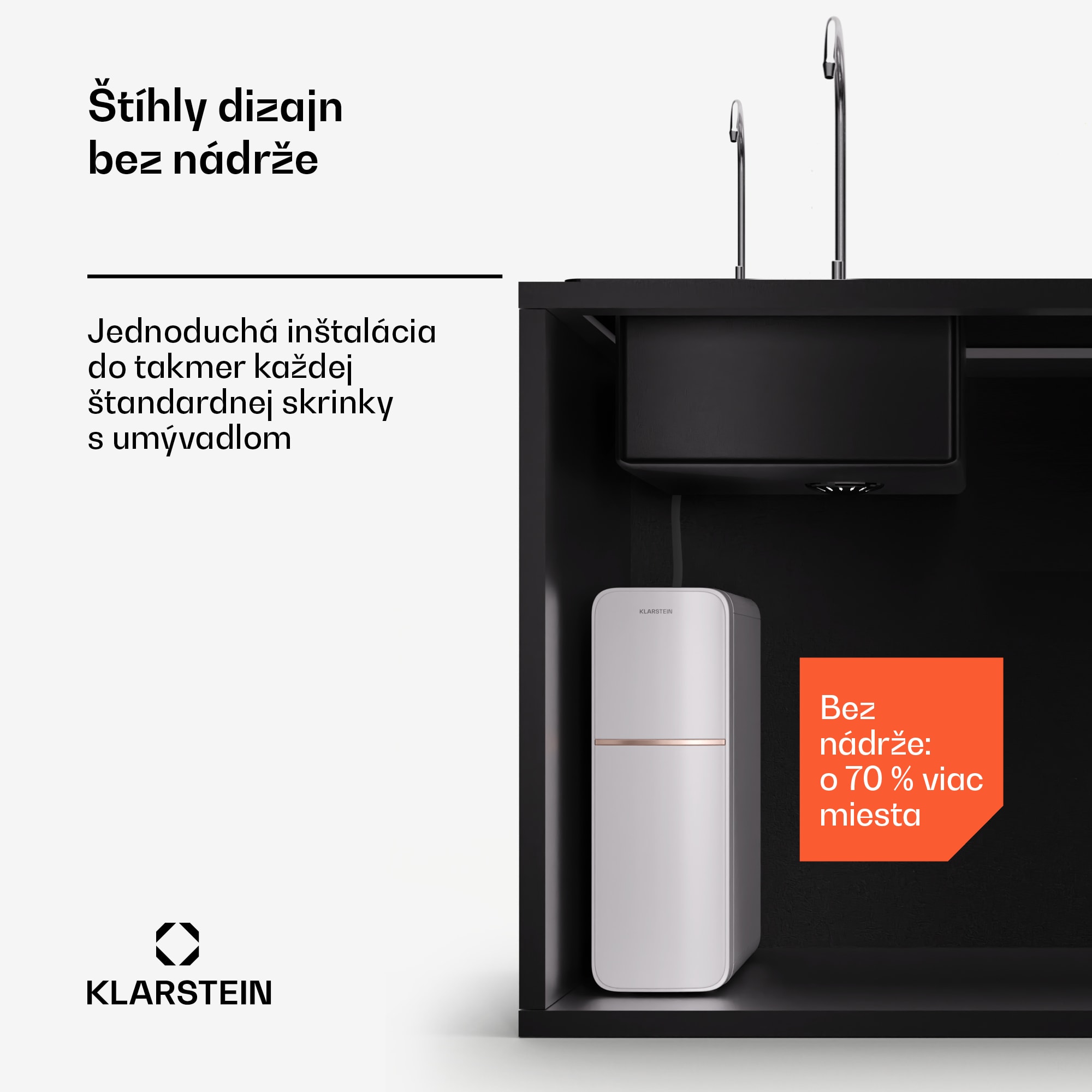 Klarstein PureLine 800, filtračný systém, reverzná osmóza, 800 GPD / 3000 L/d – Obrázok 2