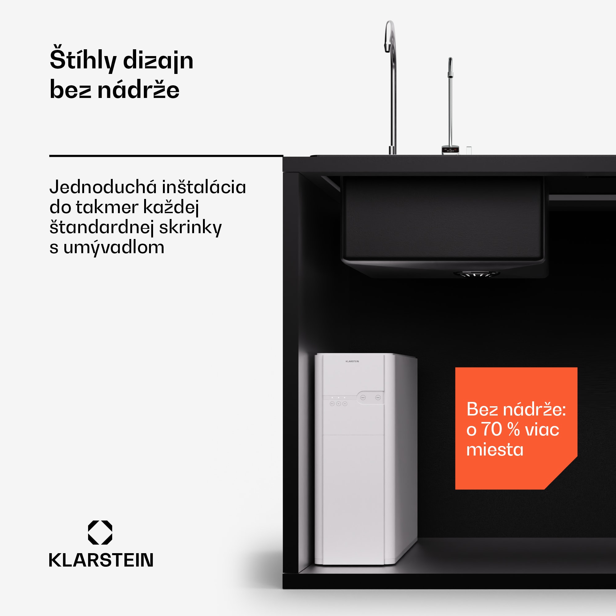 Klarstein PureFina 400, filtračný systém, reverzná osmóza, 400 GPD / 1500 L/d – Obrázok 2