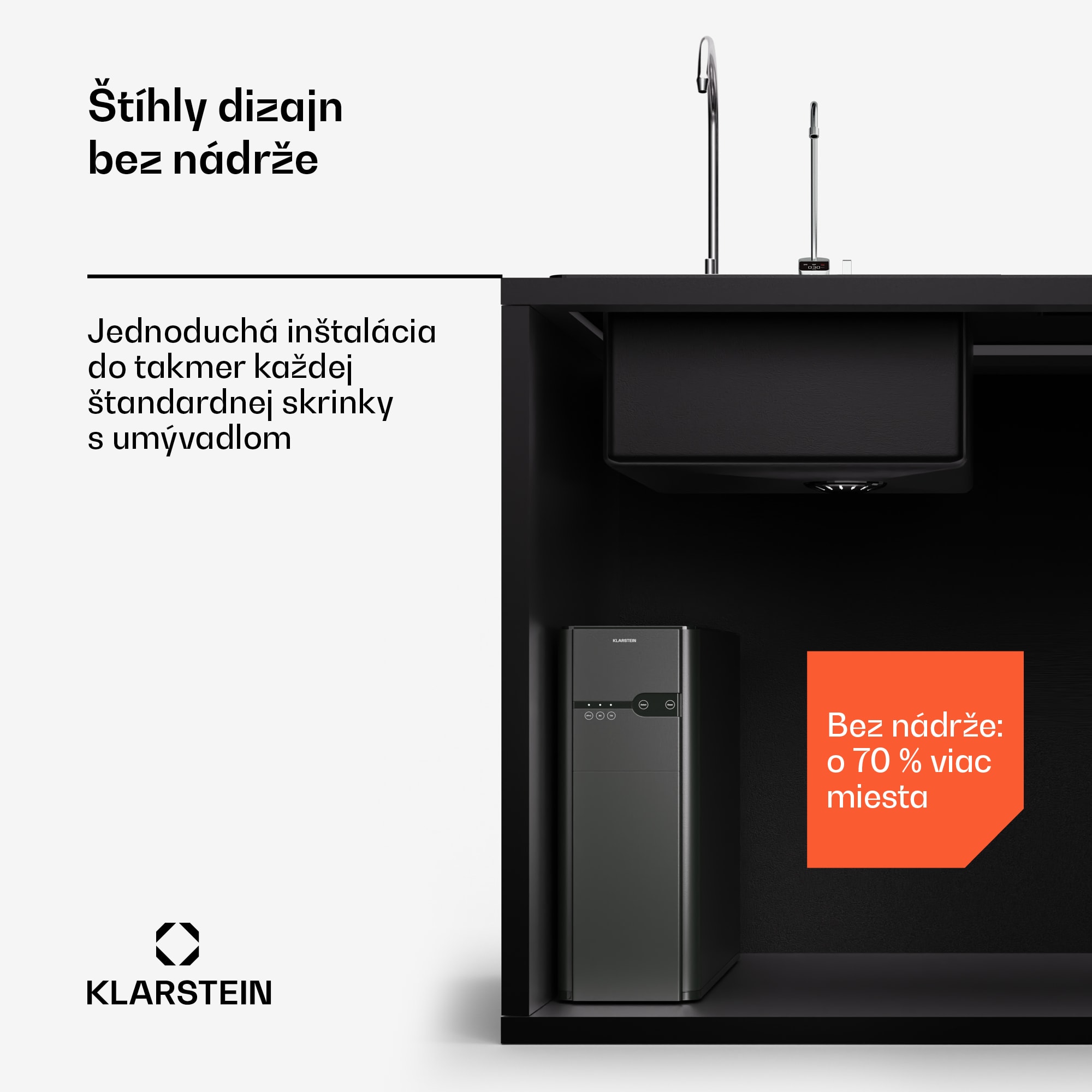 Klarstein PureFina 400, filtračný systém, reverzná osmóza, 400 GPD / 1500 L/d – Obrázok 2