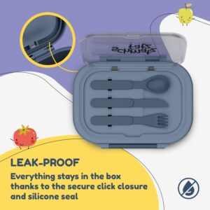 Klarstein Bunko plastový desiatový box s 3 priehradkami