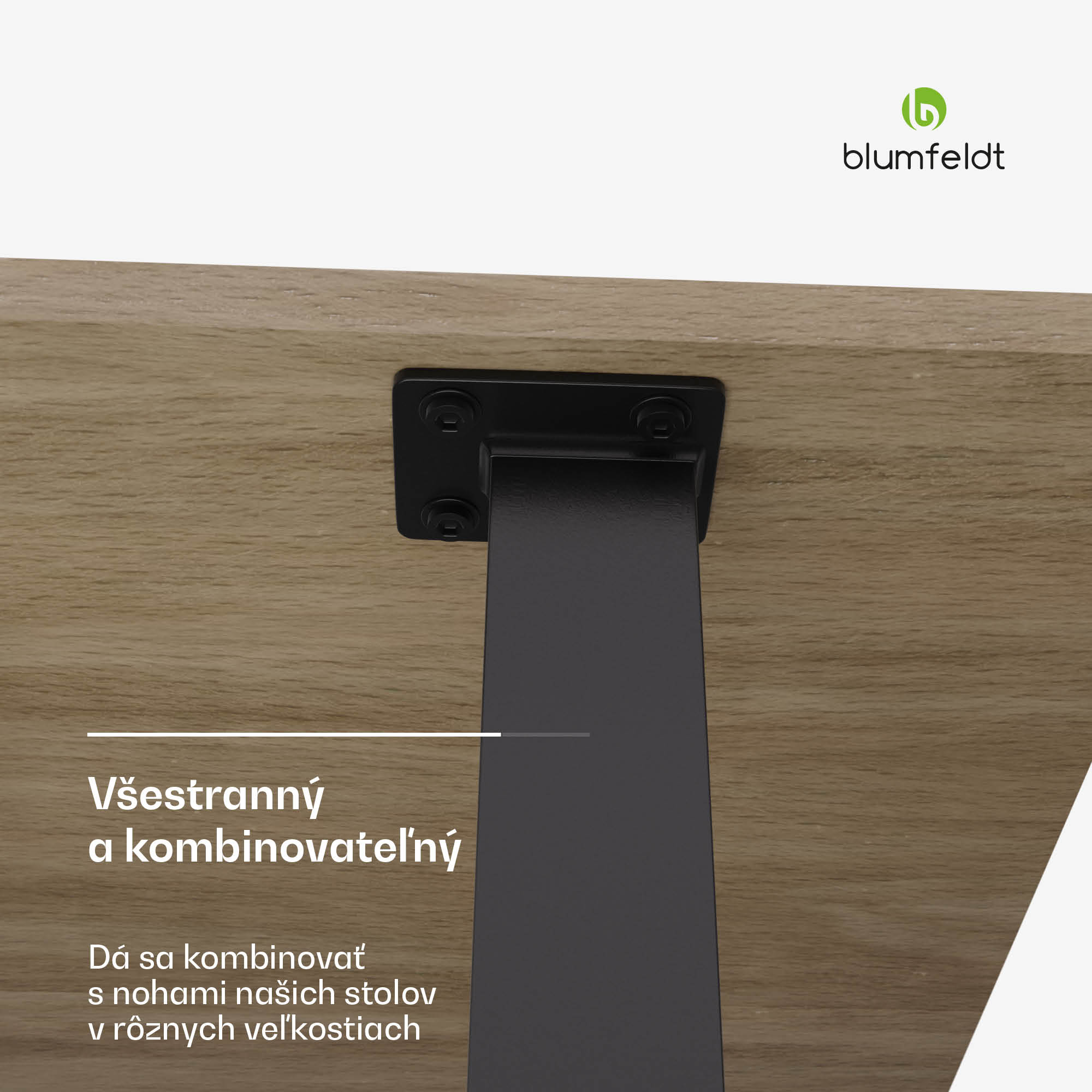 Blumfeldt Bearsdon stolová doska 140 x 80 cm pre kuchyňu a jedáleň, Robustná vrstvená drevotrieska