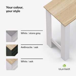 Blumfeldt Erskine, barový stôl, pultový stôl, domáci bar, 3 úrovne, moderný dizajn